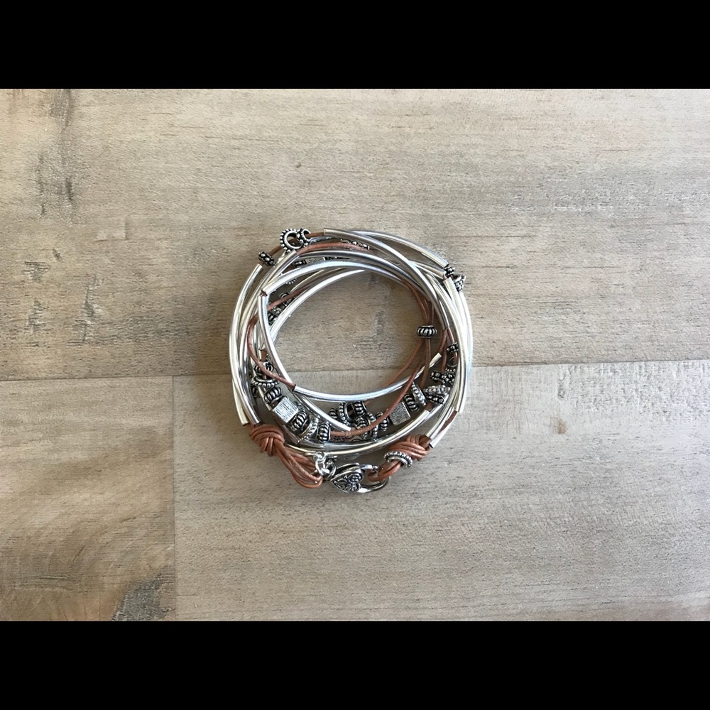 NEW Handmade Leather Wrap Bracelet